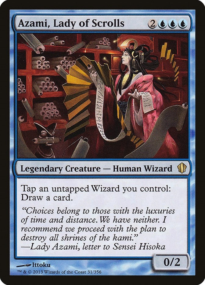 Azami, Lady of Scrolls (31) (C13)