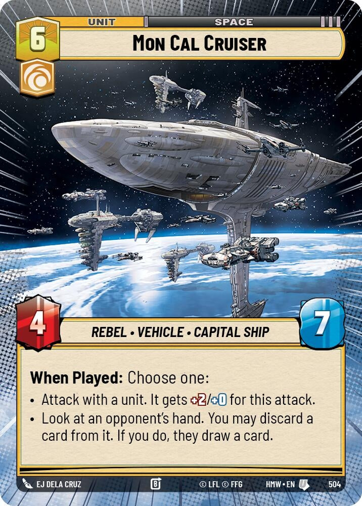 Mon Cal Cruiser (Hyperspace) (504) (HMW)