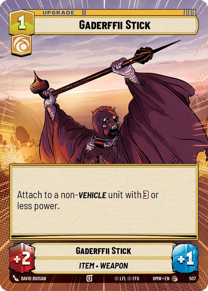 Gaderffii Stick (Hyperspace) (507) (HMW)