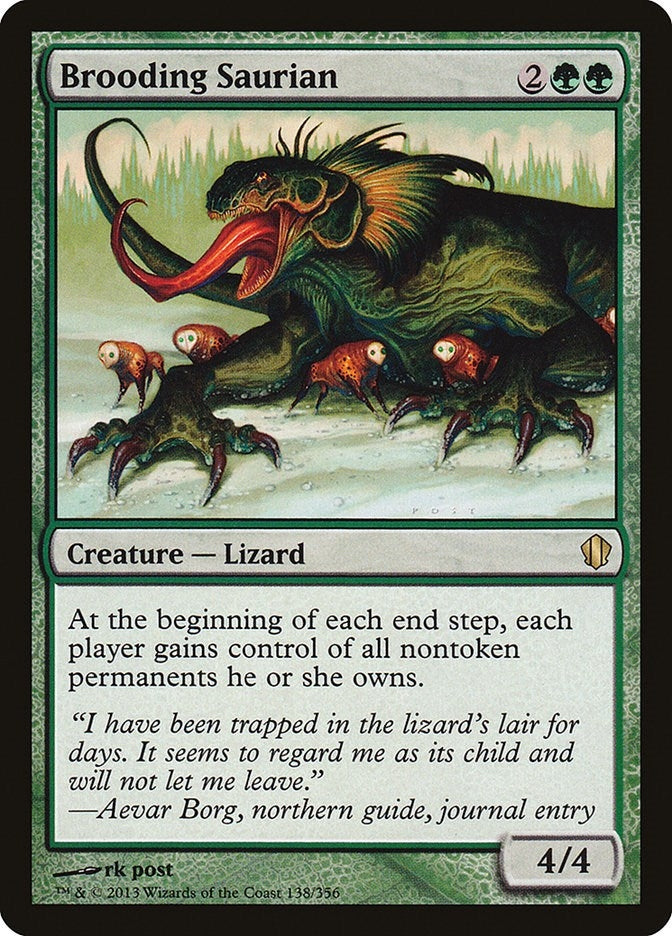 Brooding Saurian (138) (C13)