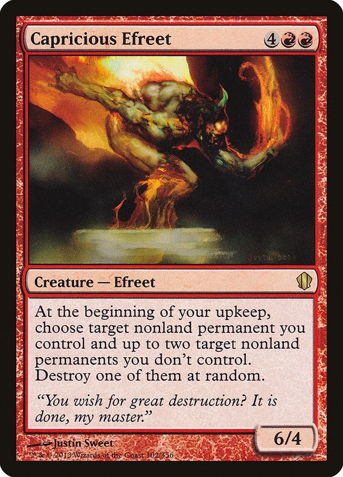 Capricious Efreet (102) (C13)