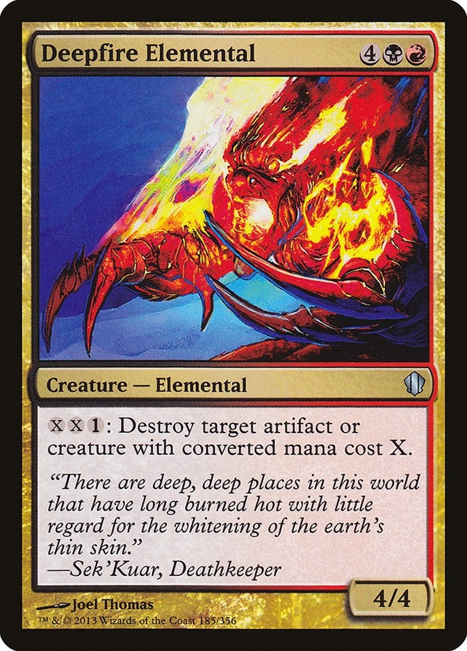 Deepfire Elemental (185) (C13)