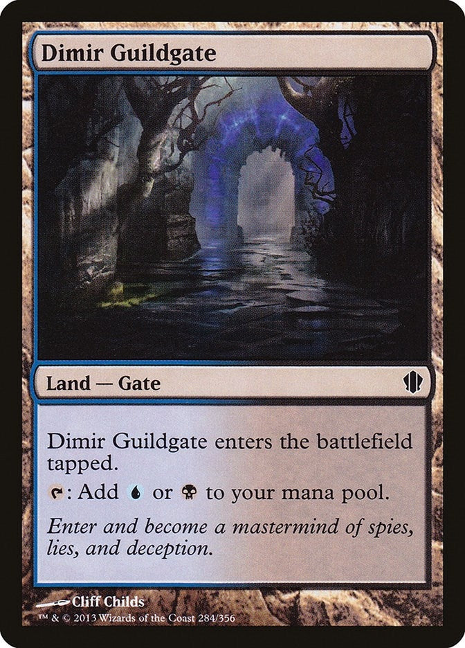 Dimir Guildgate (284) (C13)
