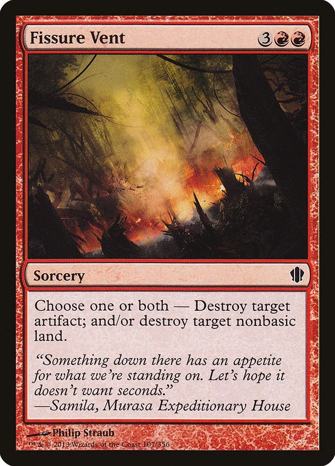 Fissure Vent (107) (C13)