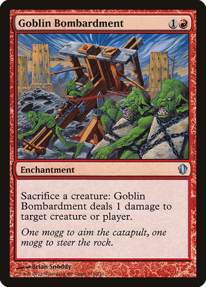 Goblin Bombardment (110) (C13)