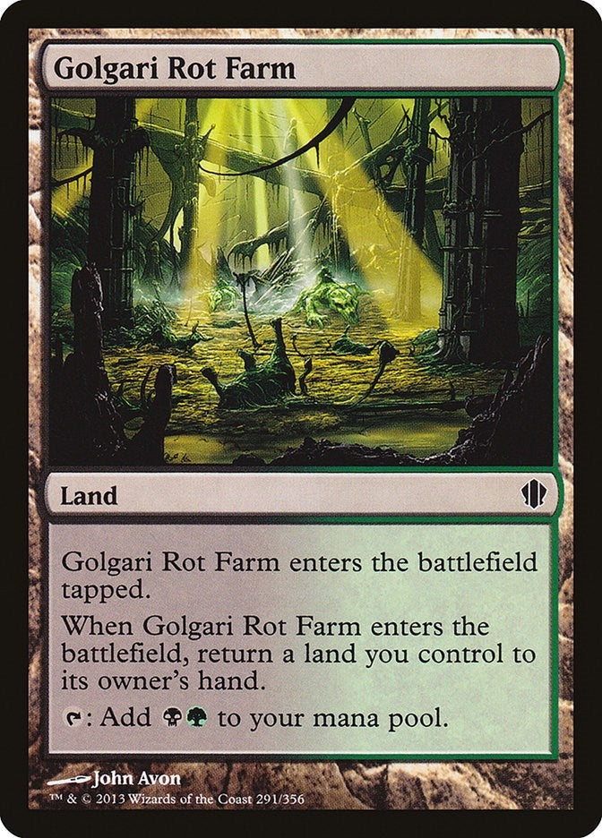 Golgari Rot Farm (291) (C13)