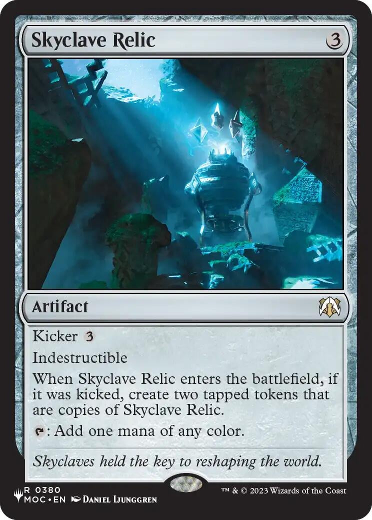 Image for Skyclave Relic (380) (LIST) - Magic: The Gathering