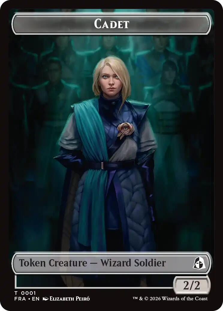 Cadet // Map Double-Sided Token (1 // 14) (FRC)
