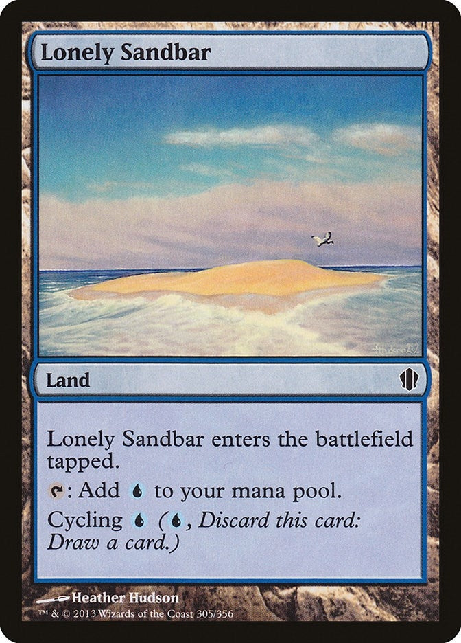 Lonely Sandbar (305) (C13)