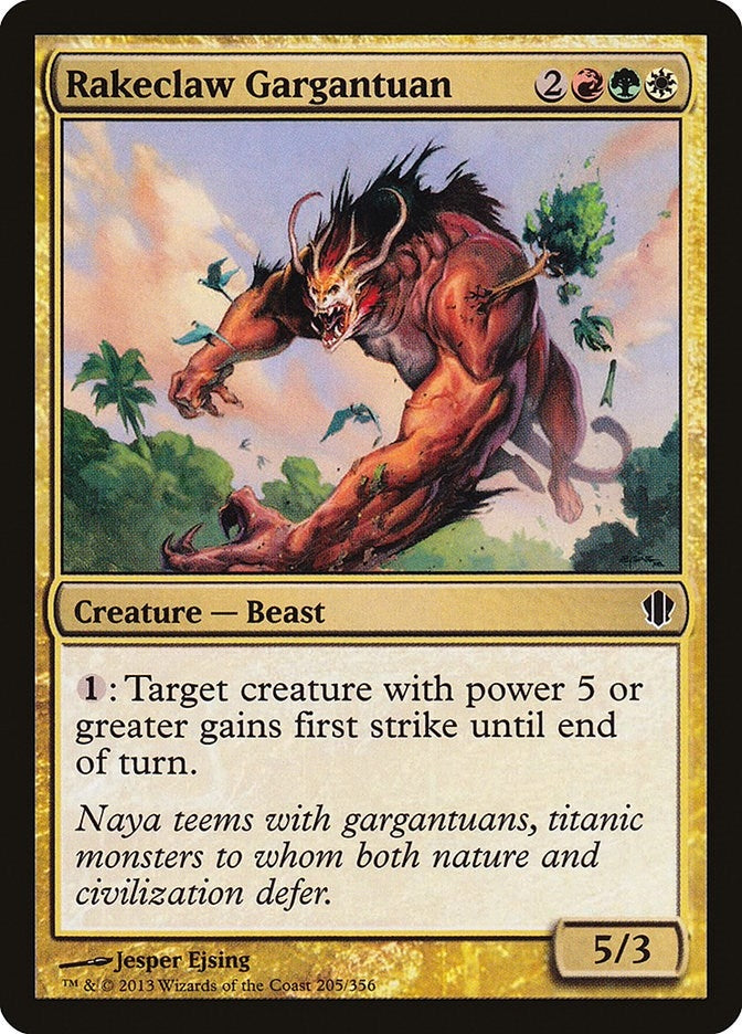 Rakeclaw Gargantuan (205) (C13)