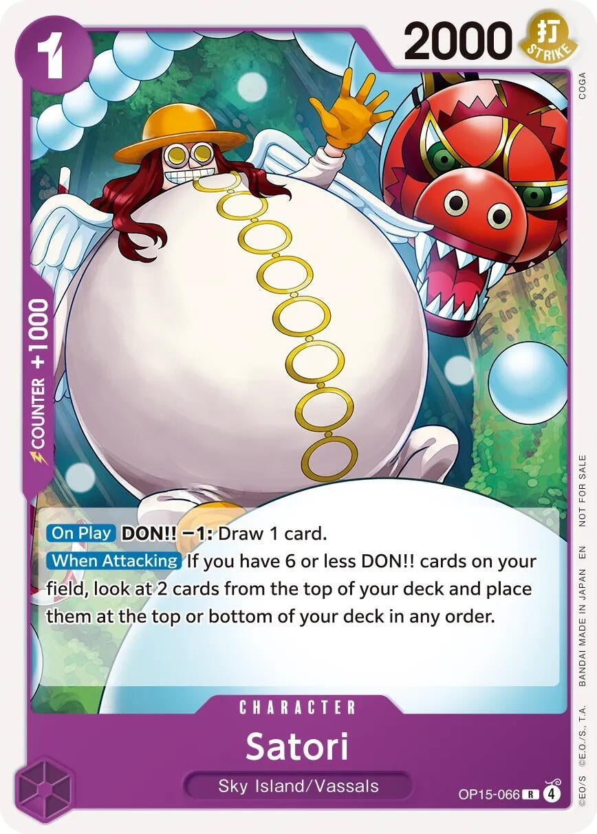 Satori (Tournament Pack 2026 Vol. 4) (OP15-066) (OP-PR)