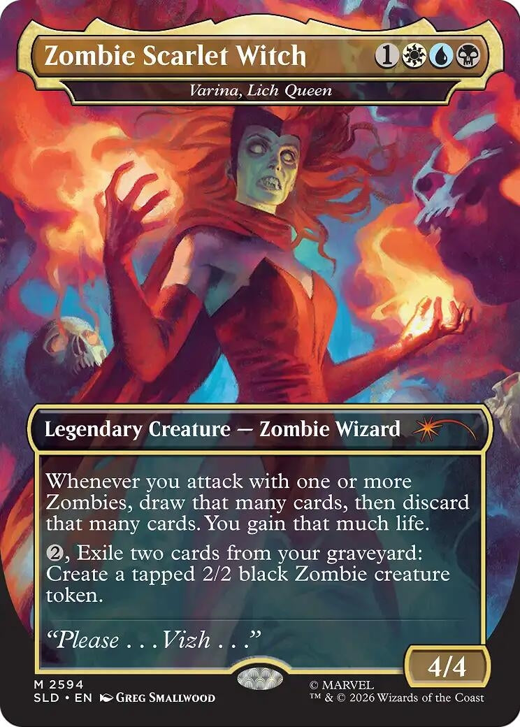 Zombie Scarlet Witch - Varina, Lich Queen (2594) (SLD)