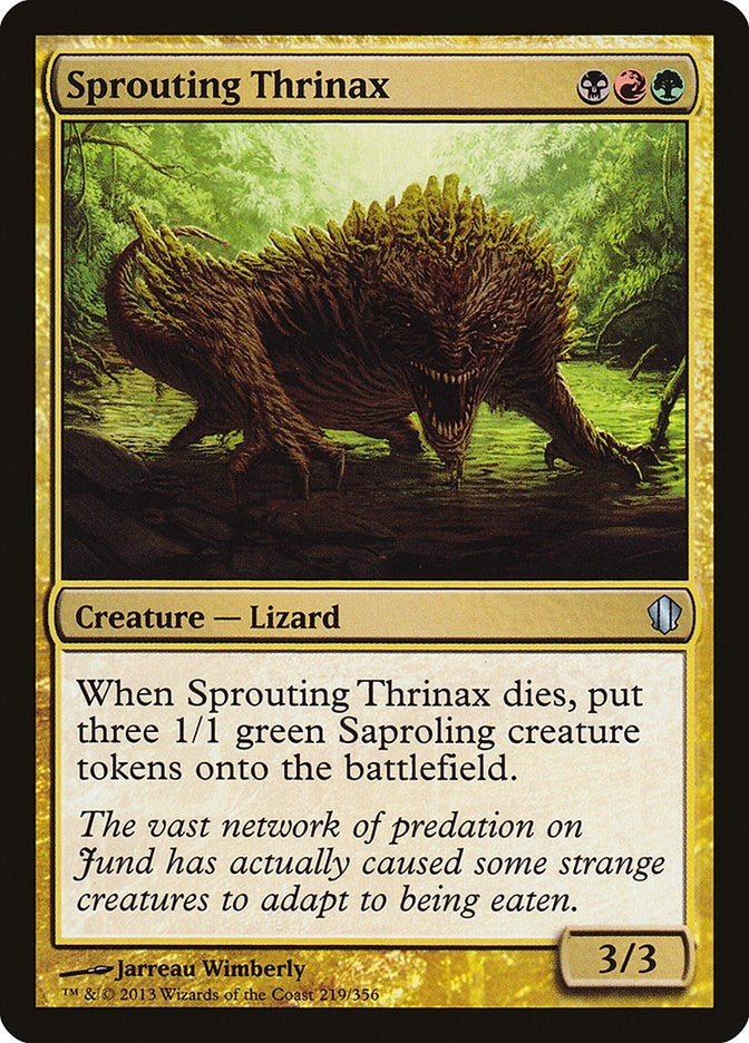 Sprouting Thrinax (219) (C13)