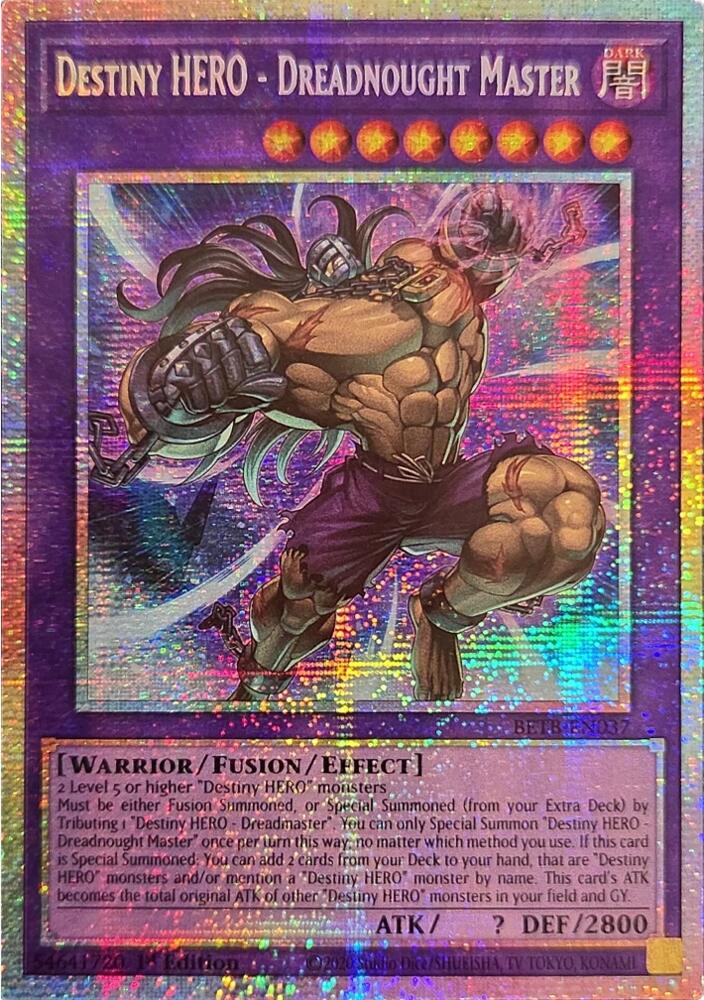 Destiny HERO - Dreadnought Master (Starlight Rare) (BETB-EN037) (BETB)