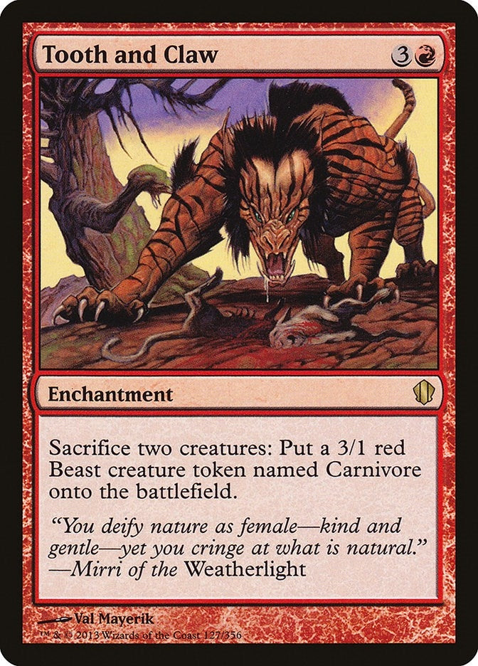 Tooth and Claw (127) (C13)