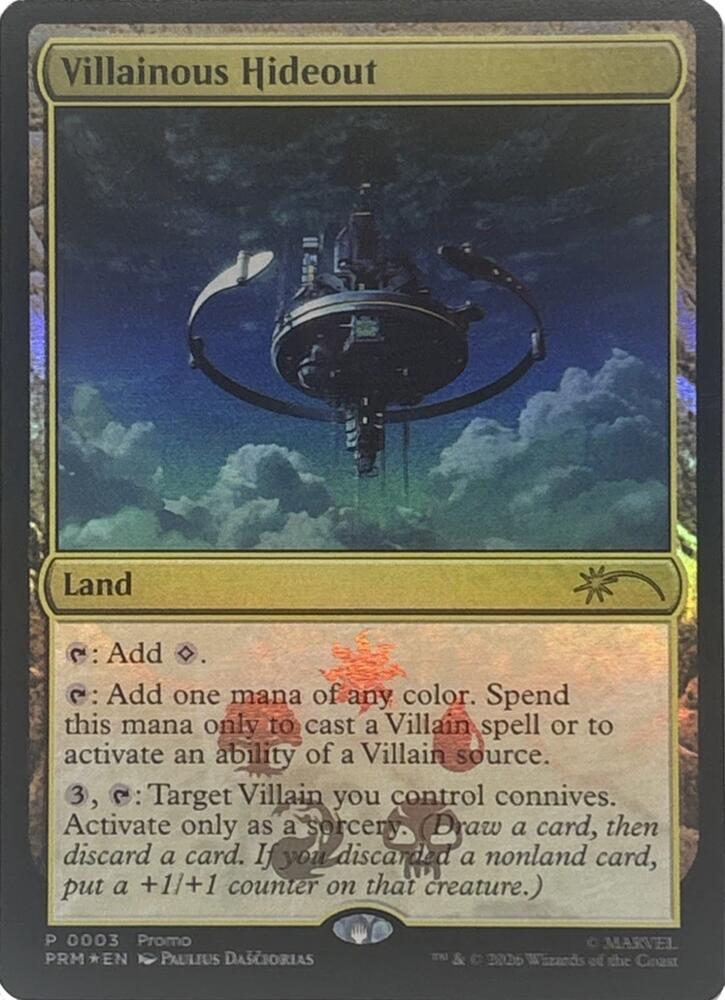 Villainous Hideout (3) (UMP)