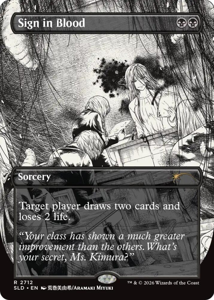 Sign in Blood (2712) (SLD)
