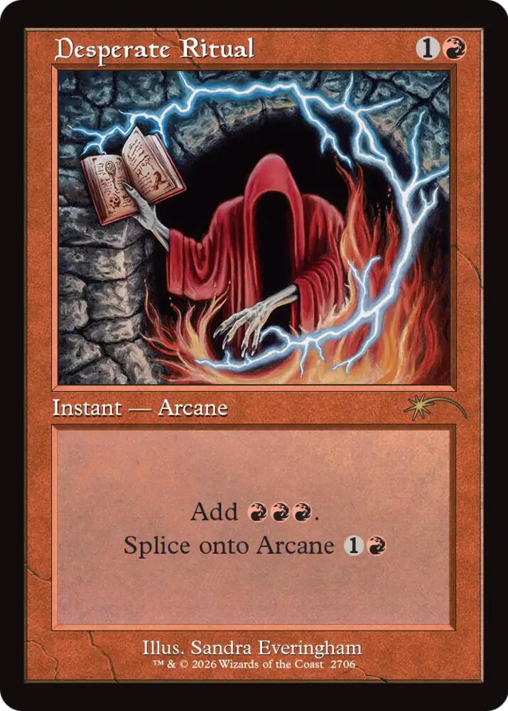 Desperate Ritual (2706) (Retro Frame) (2706) (SLD)