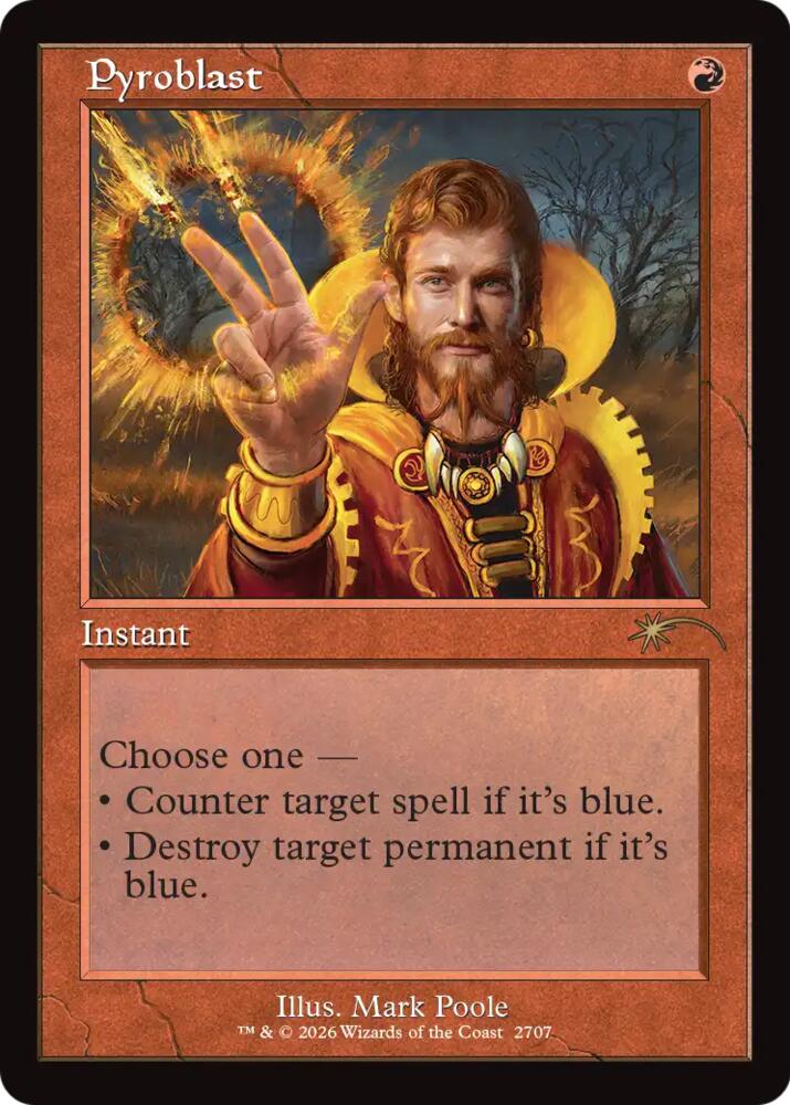 Pyroblast (Retro Frame) (2707) (SLD)