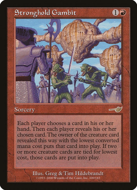 Image for Stronghold Gambit (100) (NMS) - Magic: The Gathering