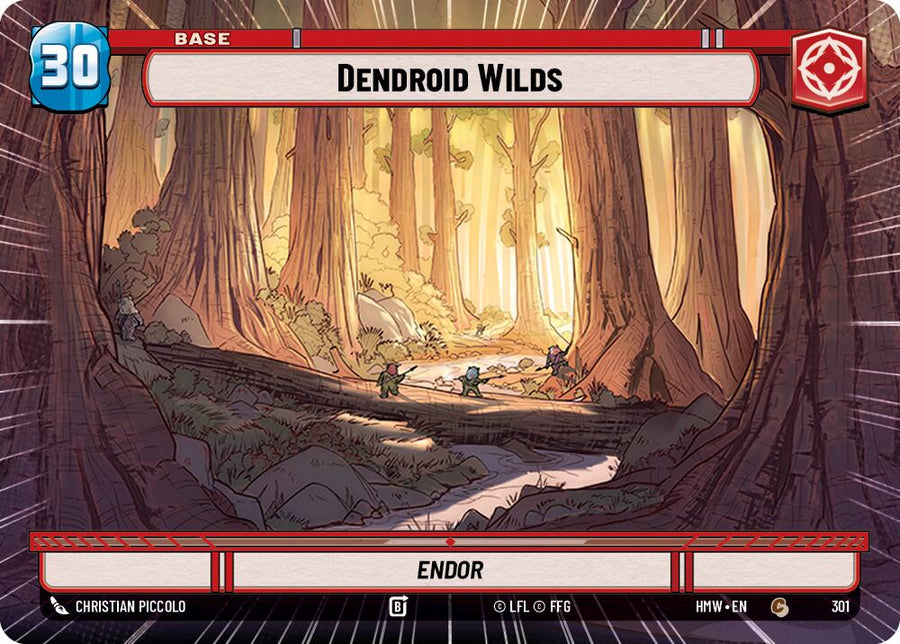 Dendroid Wilds // Shield (Hyperspace) (301 // T06/05) (HMW)