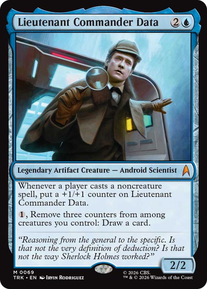 Lieutenant Commander Data (69) (TRK)