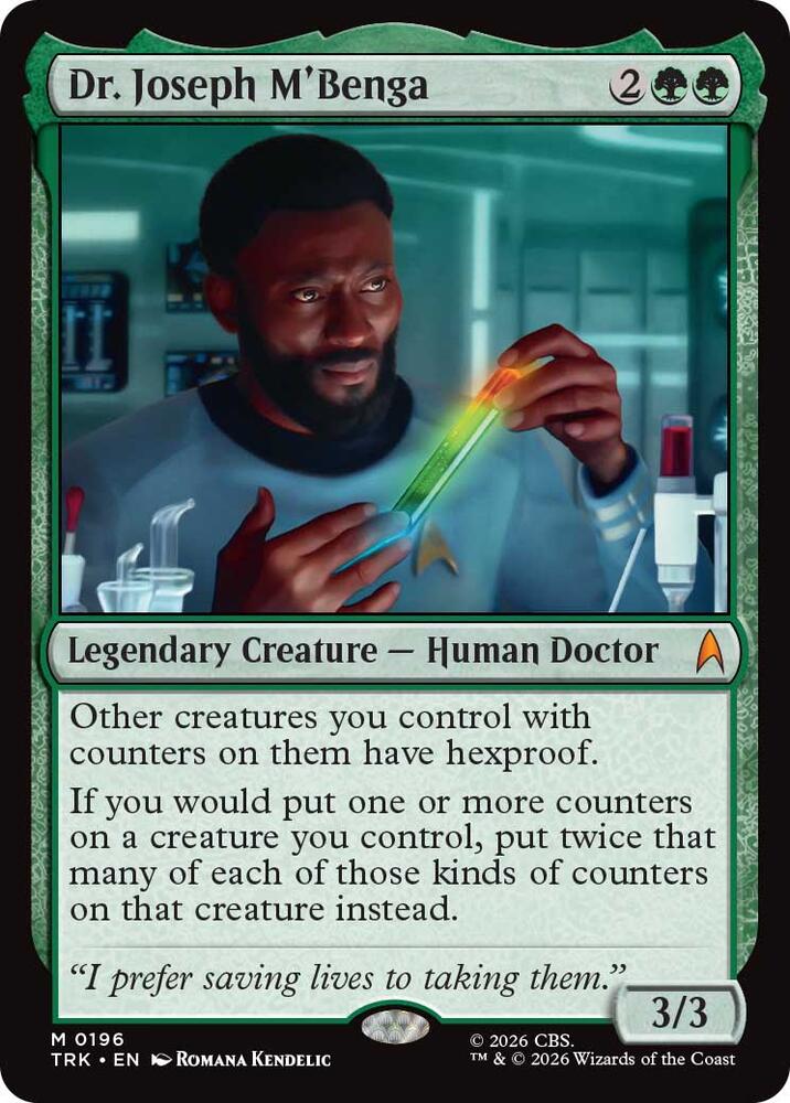 Dr. Joseph M'Benga (196) (TRK)