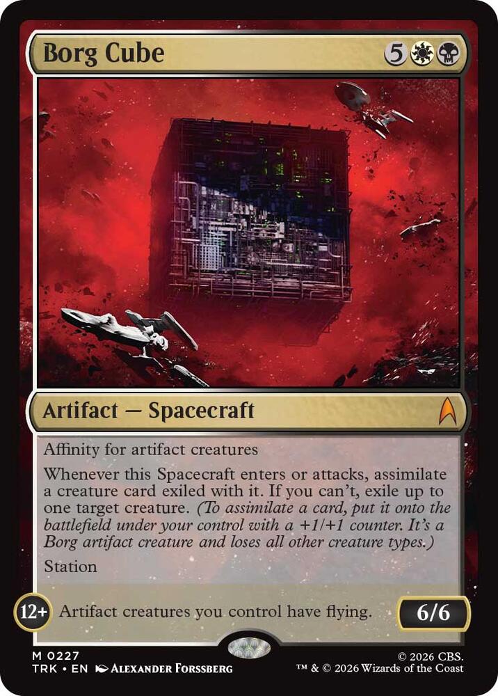 Borg Cube (227) (TRK)