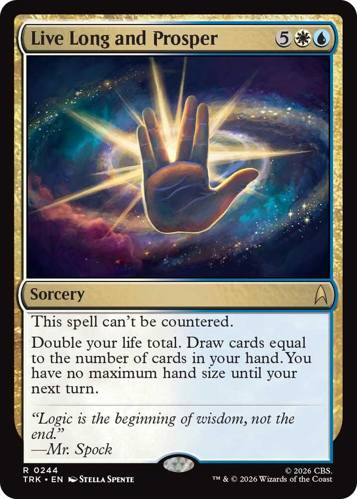 Live Long and Prosper (244) (TRK)