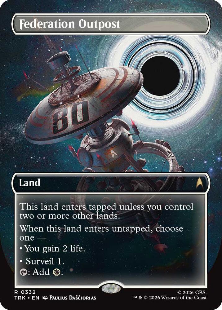 Federation Outpost (Borderless) (332) (TRK)