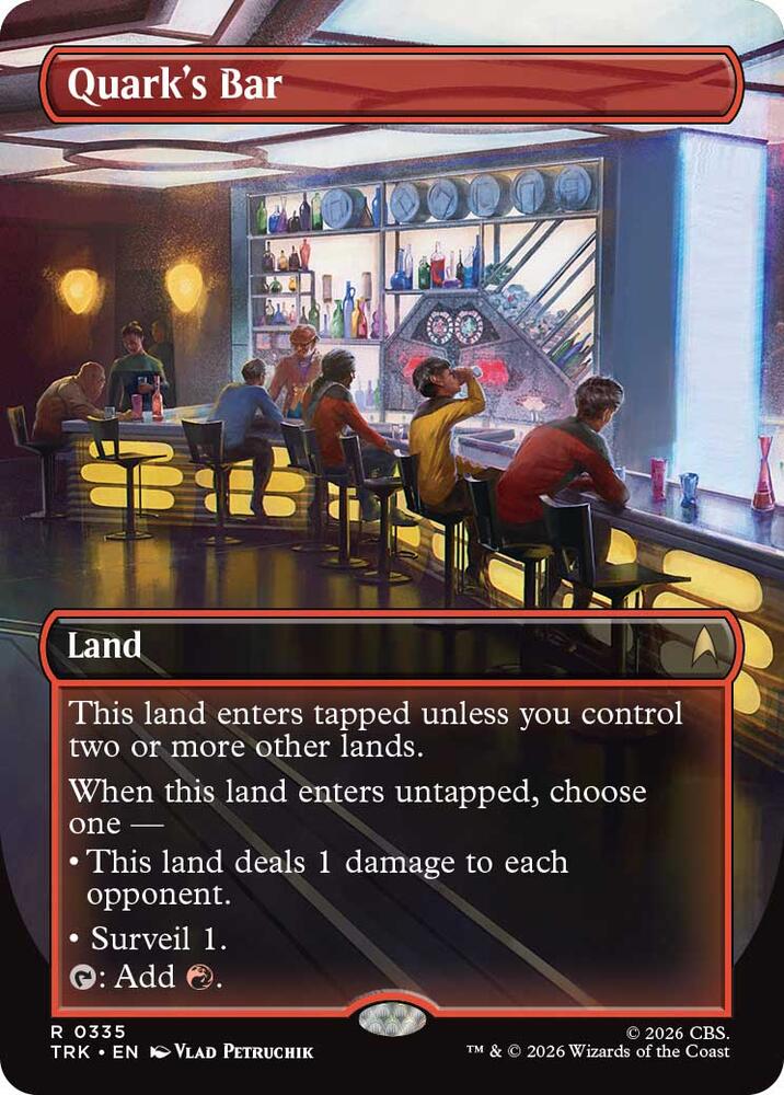 Quark's Bar (Borderless) (0335) (335) (TRK)