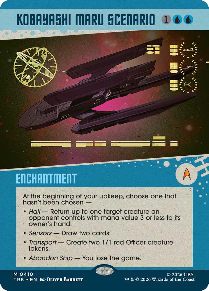 Kobayashi Maru Scenario (Showcase) (410) (TRK)
