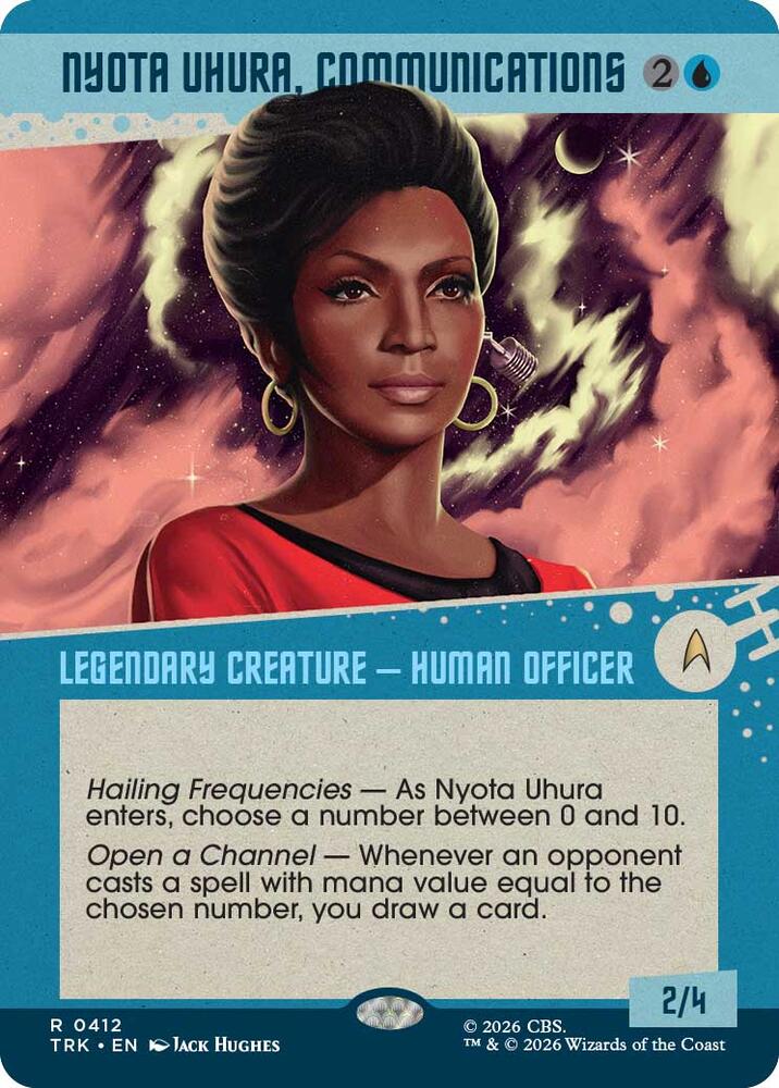 Nyota Uhura, Communications (Showcase) (412) (TRK)