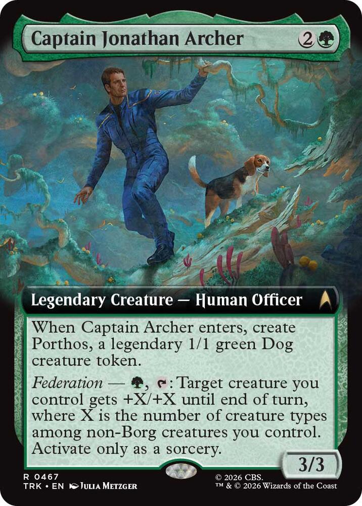 Captain Jonathan Archer (Extended Art) (467) (TRK)