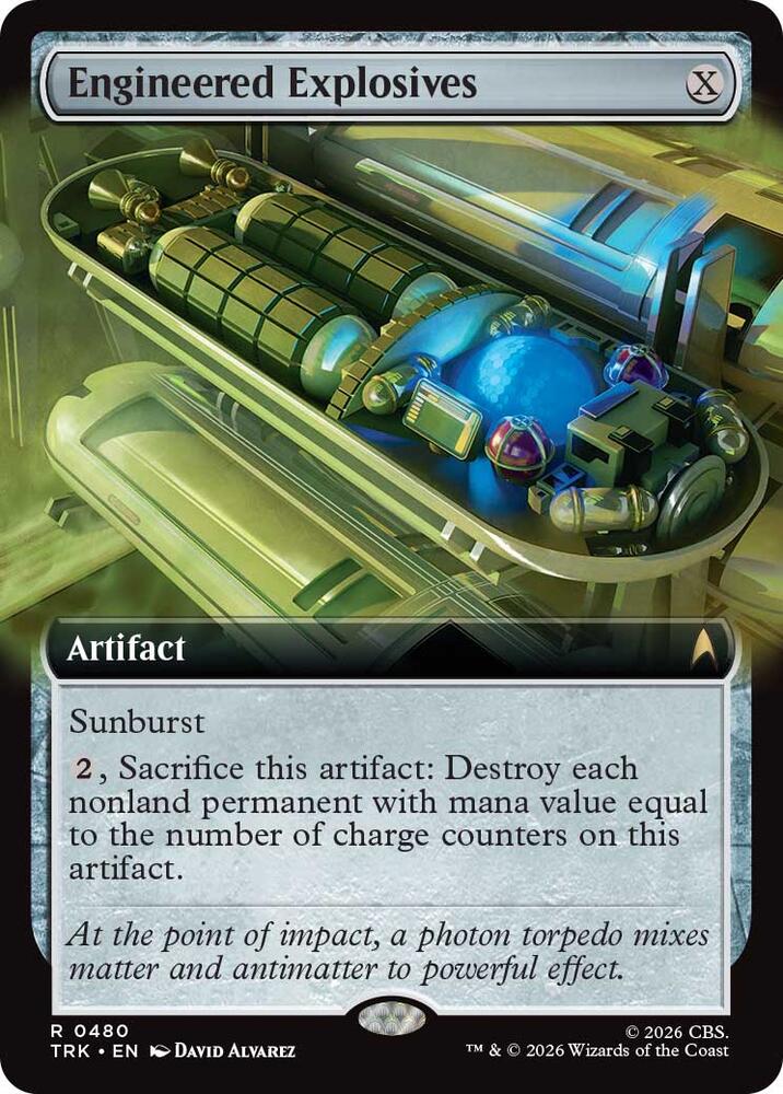 Engineered Explosives (Extended Art) (480) (TRK)