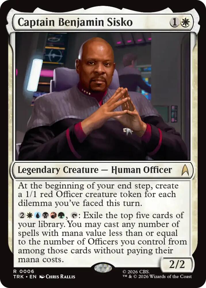 Captain Benjamin Sisko (6) (TRK)