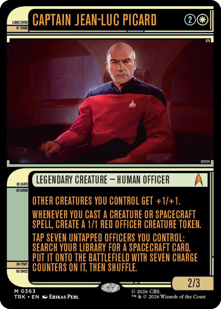 Captain Jean-Luc Picard (Showcase) (363) (TRK)