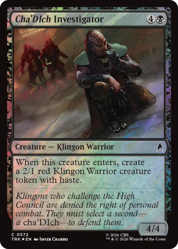 Cha'DIch Investigator (Surge Foil) (572) (TRK)