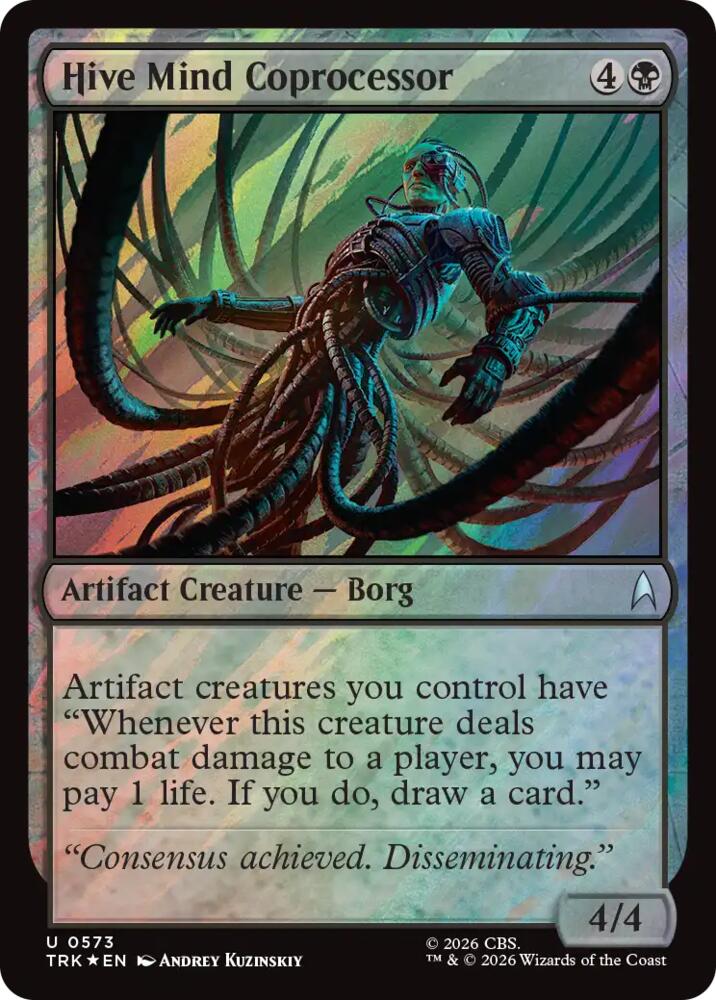 Hive Mind Coprocessor (Surge Foil) (573) (TRK)