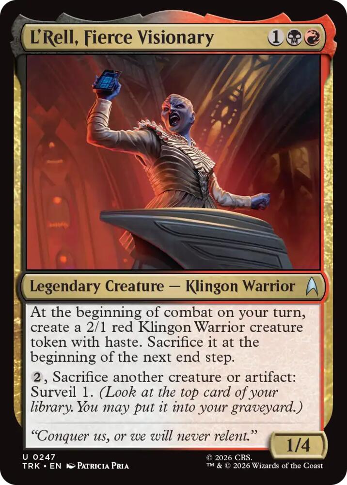 L'Rell, Fierce Visionary (247) (TRK)
