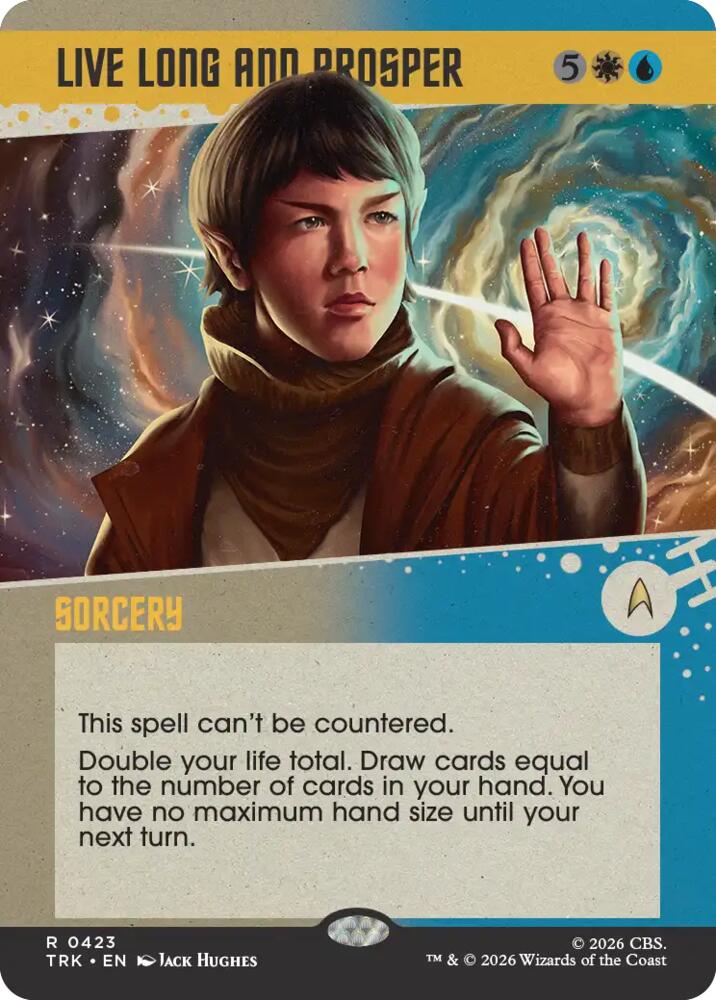 Live Long and Prosper (Showcase) (423) (TRK)