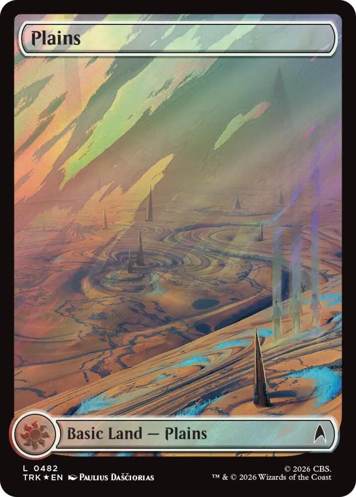 Plains (0482) (Surge Foil) (482) (TRK)
