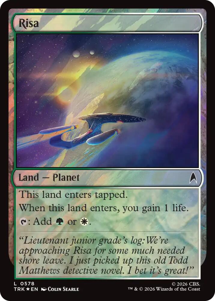 Risa (Surge Foil) (578) (TRK)