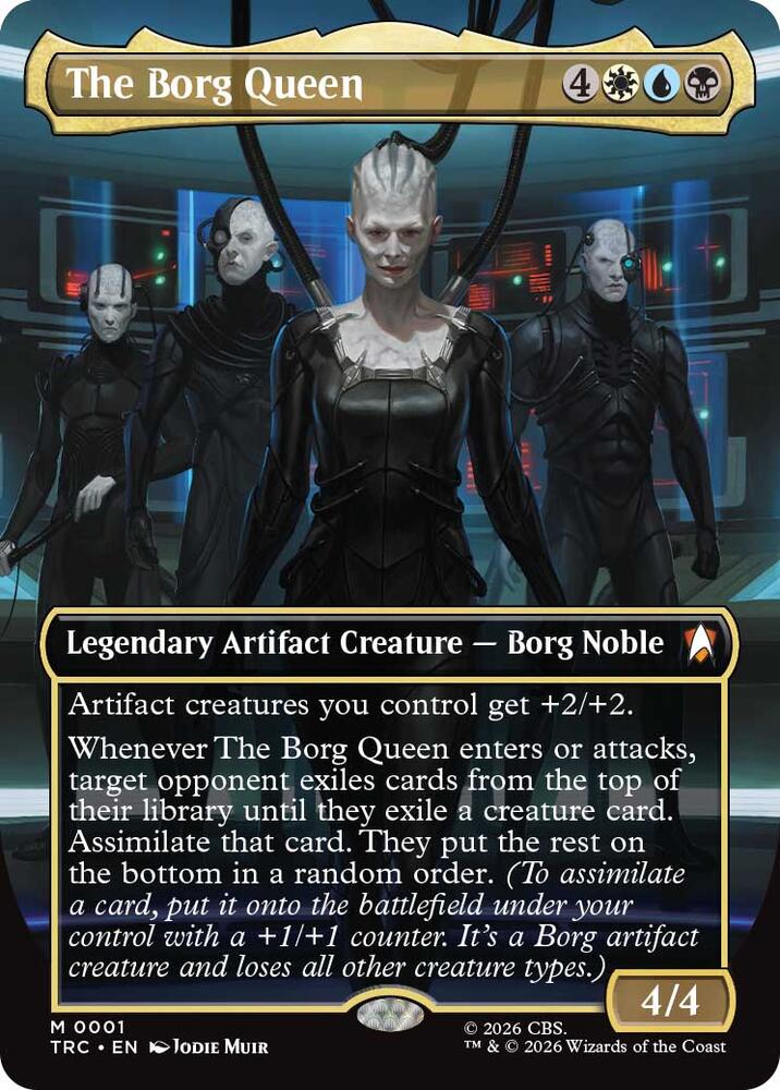 The Borg Queen (Borderless) (1) (TRC)
