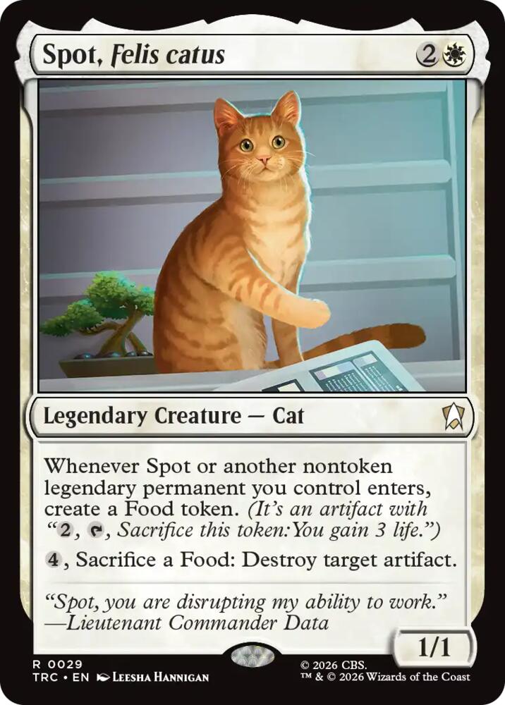 Spot, Felis catus (Surge Foil) (29) (TRC)