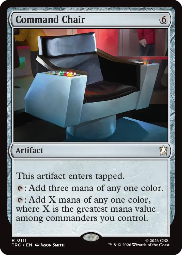 Command Chair (Surge Foil) (111) (TRC)