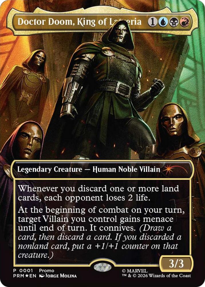 Doctor Doom, King of Latveria (Borderless) (0001) (1) (UMP)