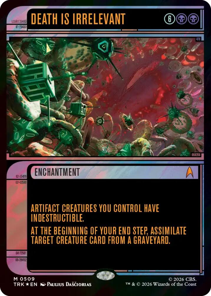 Death Is Irrelevant (Showcase) (Surge Foil) (509) (TRK)