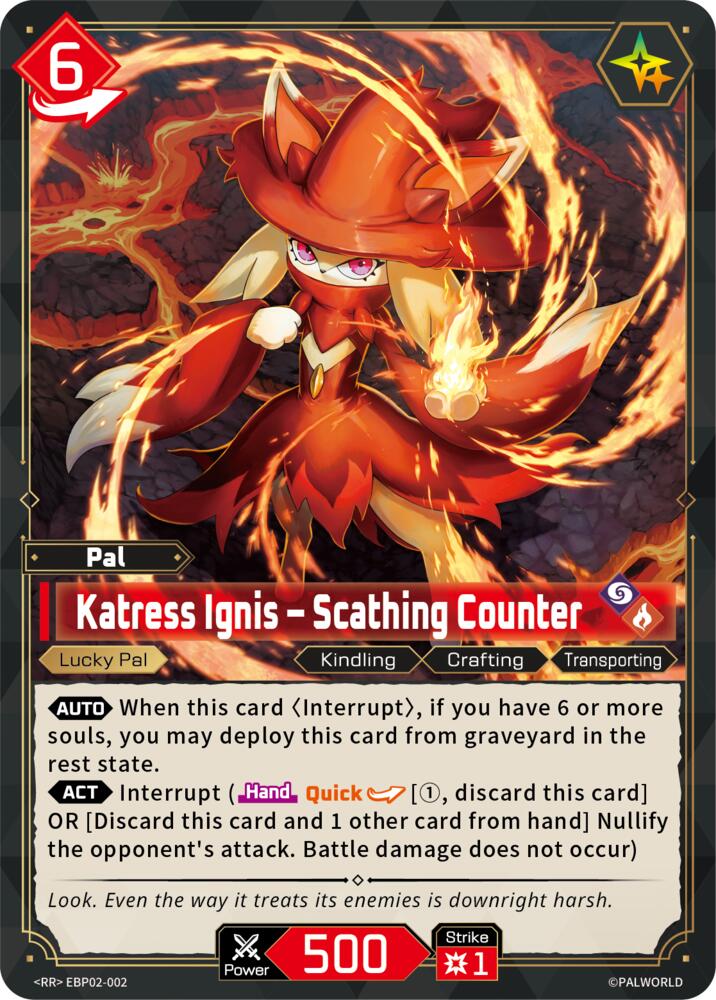 Katress Ignis - Scathing Counter (EBP02-002) (BP02)