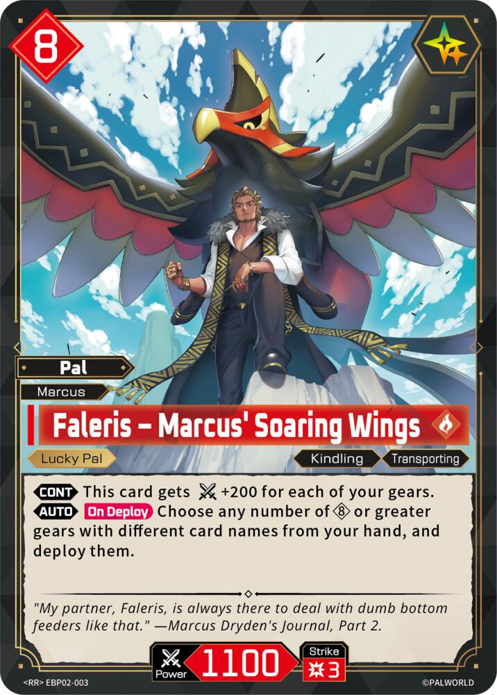 Faleris - Marcus' Soaring Wings (EBP02-003) (BP02)